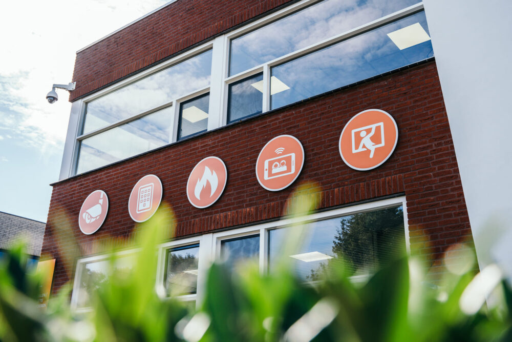 Aanzicht kenmerk iconen van SecPro - 2