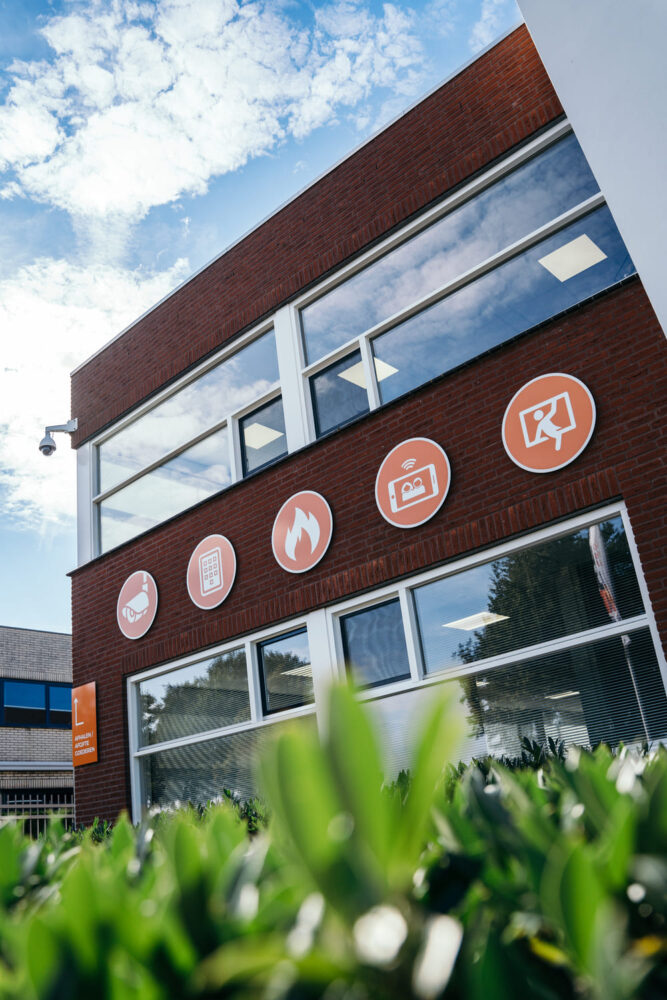 Aanzicht kenmerk iconen van SecPro